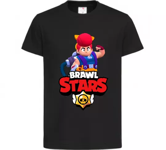 Дитяча футболка Brawl Stars Pem Чорний фото