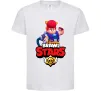 Дитяча футболка Brawl Stars Pem Білий фото