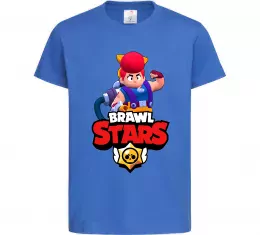 Детская футболка Brawl Stars Pem Ярко-синий фото