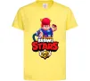 Дитяча футболка Brawl Stars Pem Лимонний фото