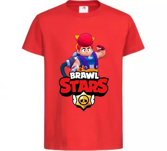 Дитяча футболка Brawl Stars Pem Червоний фото