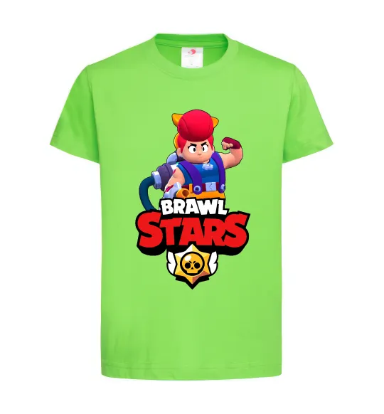 Детская футболка Brawl Stars Pem Лаймовый фото