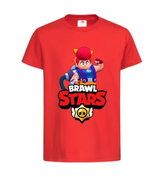Детская футболка Brawl Stars Pem Красный фото