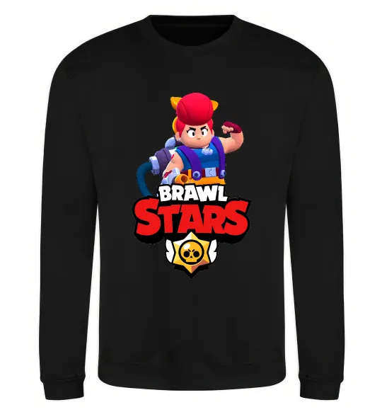 Світшот Brawl Stars Pem Чорний фото