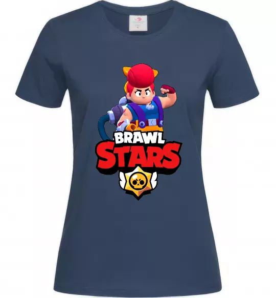 Женская футболка Brawl Stars Pem Темно-синий фото
