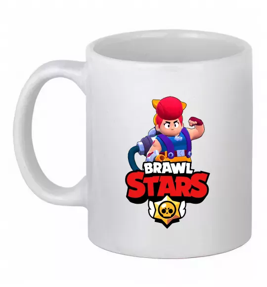 Чашка керамічна Brawl Stars Pem Білий фото