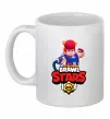 Чашка керамічна Brawl Stars Pem Білий фото