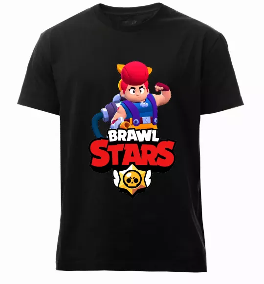 Мужская премиум футболка Brawl Stars Pem Черный фото