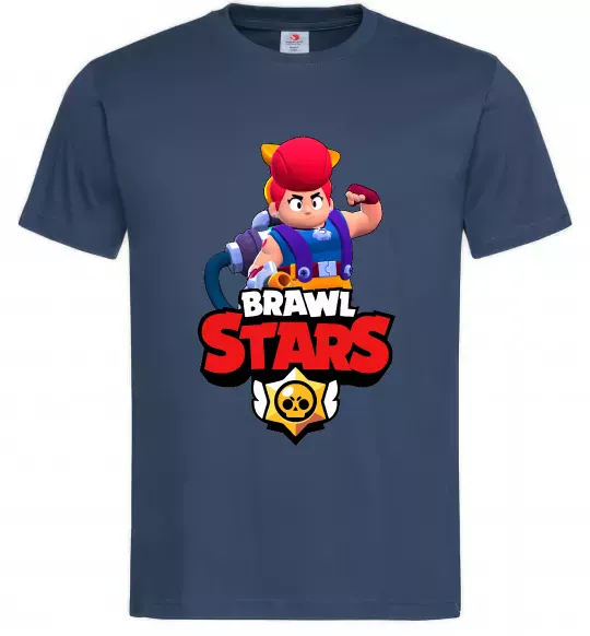 Чоловіча футболка Brawl Stars Pem Темно-синій фото