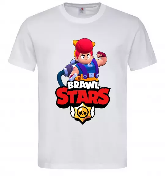 Чоловіча футболка Brawl Stars Pem Білий фото