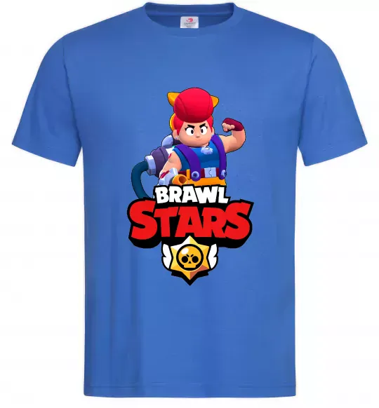 Чоловіча футболка Brawl Stars Pem Яскраво-синій фото