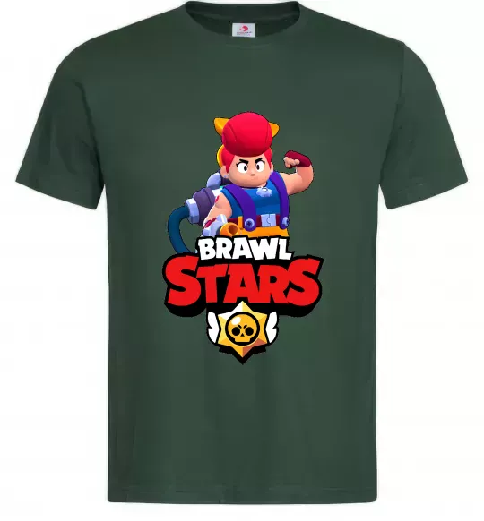 Чоловіча футболка Brawl Stars Pem Темно-зелений фото