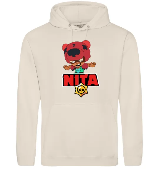 Мужская толстовка (худи) Brawl Stars Nita Таш фото