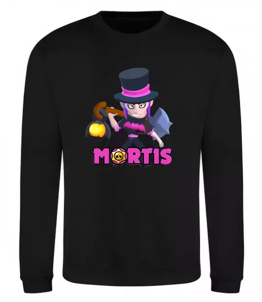 Свитшот Mortis Brawl Stars Черный фото