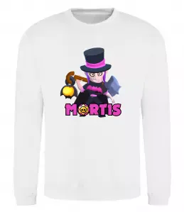 Свитшот Mortis Brawl Stars Белый фото