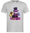 Мужская футболка Mortis Brawl Stars Серый фото
