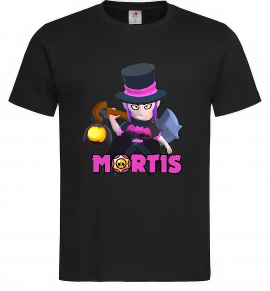 Мужская футболка Mortis Brawl Stars Черный фото