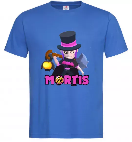 Мужская футболка Mortis Brawl Stars Ярко-синий фото