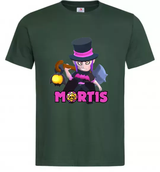 Мужская футболка Mortis Brawl Stars Темно-зеленый фото