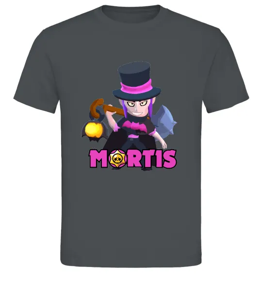Мужская футболка Mortis Brawl Stars Графит фото
