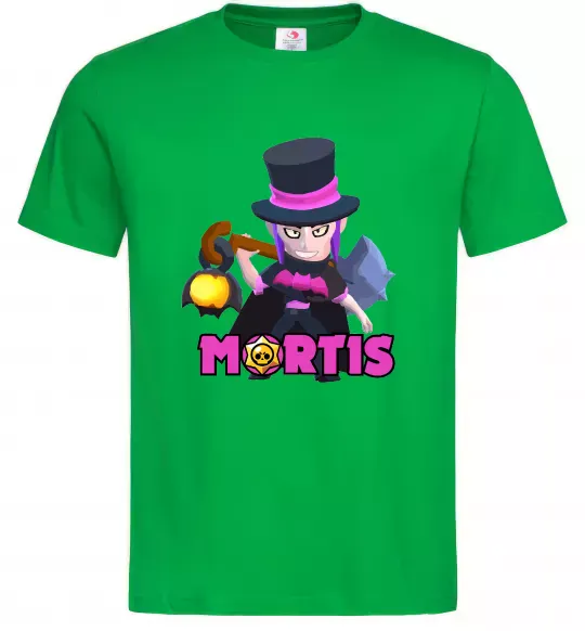 Мужская футболка Mortis Brawl Stars Зеленый фото