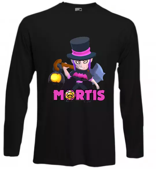 Лонгслів Mortis Brawl Stars Чорний фото