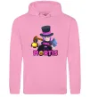 Женская толстовка (худи) Mortis Brawl Stars Розовый фото