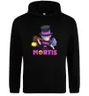 Женская толстовка (худи) Mortis Brawl Stars Черный фото