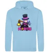 Женская толстовка (худи) Mortis Brawl Stars Голубой фото