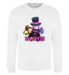 Свитшот Mortis Brawl Stars Белый фото