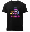 Чоловіча преміум футболка Mortis Brawl Stars Чорний Чоловіча преміум футболка Mortis Brawl Stars Чорний фото