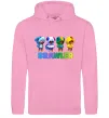 Женская толстовка (худи) Brawl Stars Leon skin Розовый фото