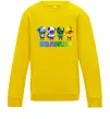 Детский Свитшот Brawl Stars Leon skin Солнечно желтый фото