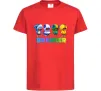 Дитяча футболка Brawl Stars Leon skin Червоний фото