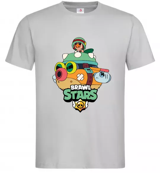 Мужская футболка Brawl Stars Hank Серый фото