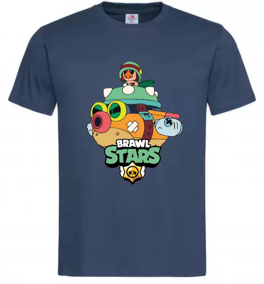 Мужская футболка Brawl Stars Hank Темно-синий фото