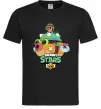 Мужская футболка Brawl Stars Hank Черный фото