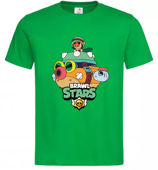Мужская футболка Brawl Stars Hank Зеленый фото