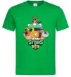 Мужская футболка Brawl Stars Hank Зеленый фото