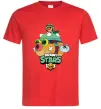Мужская футболка Brawl Stars Hank Красный фото