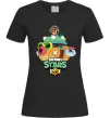 Женская футболка Brawl Stars Hank Черный фото
