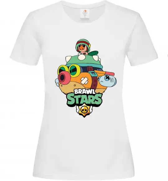 Женская футболка Brawl Stars Hank Белый фото
