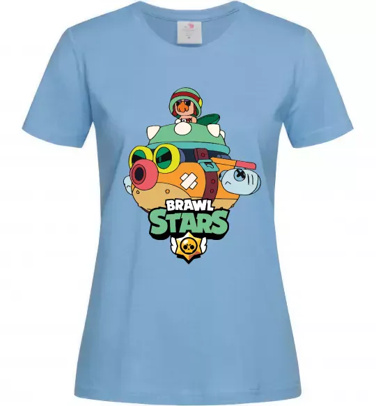 Женская футболка Brawl Stars Hank Голубой фото