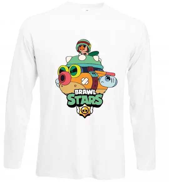 Лонгслив Brawl Stars Hank Белый фото