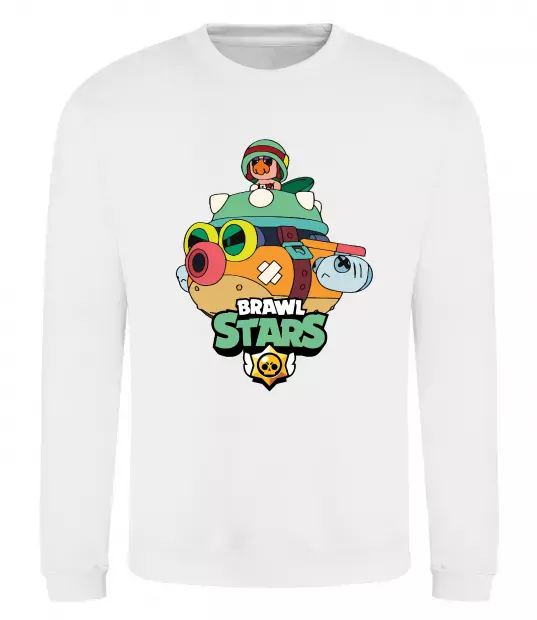 Світшот Brawl Stars Hank Білий фото