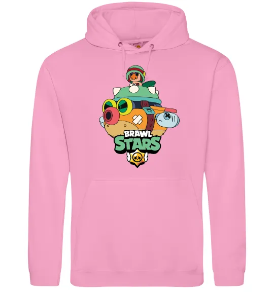 Мужская толстовка (худи) Brawl Stars Hank Розовый фото