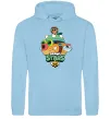 Мужская толстовка (худи) Brawl Stars Hank Голубой фото