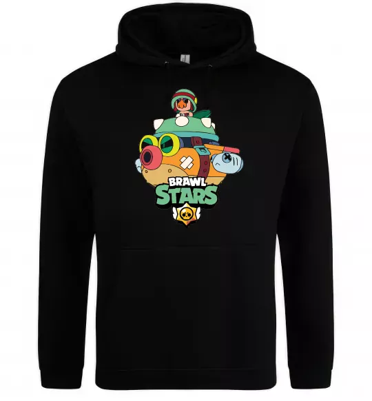Женская толстовка (худи) Brawl Stars Hank Черный фото