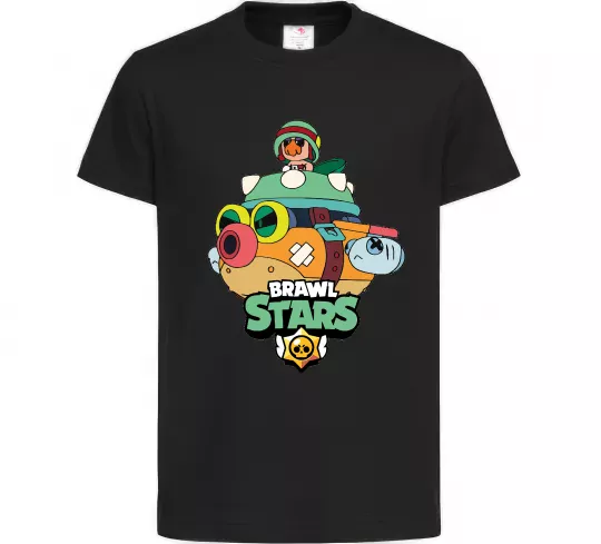 Детская футболка Brawl Stars Hank Черный фото