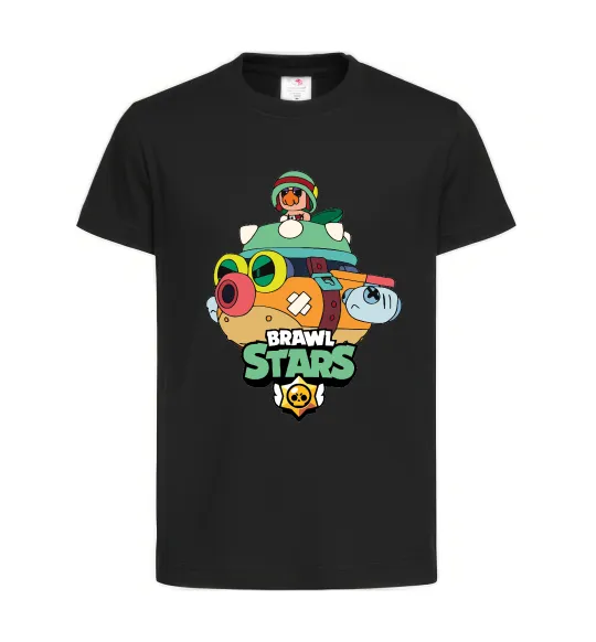 Детская футболка Brawl Stars Hank Черный фото
